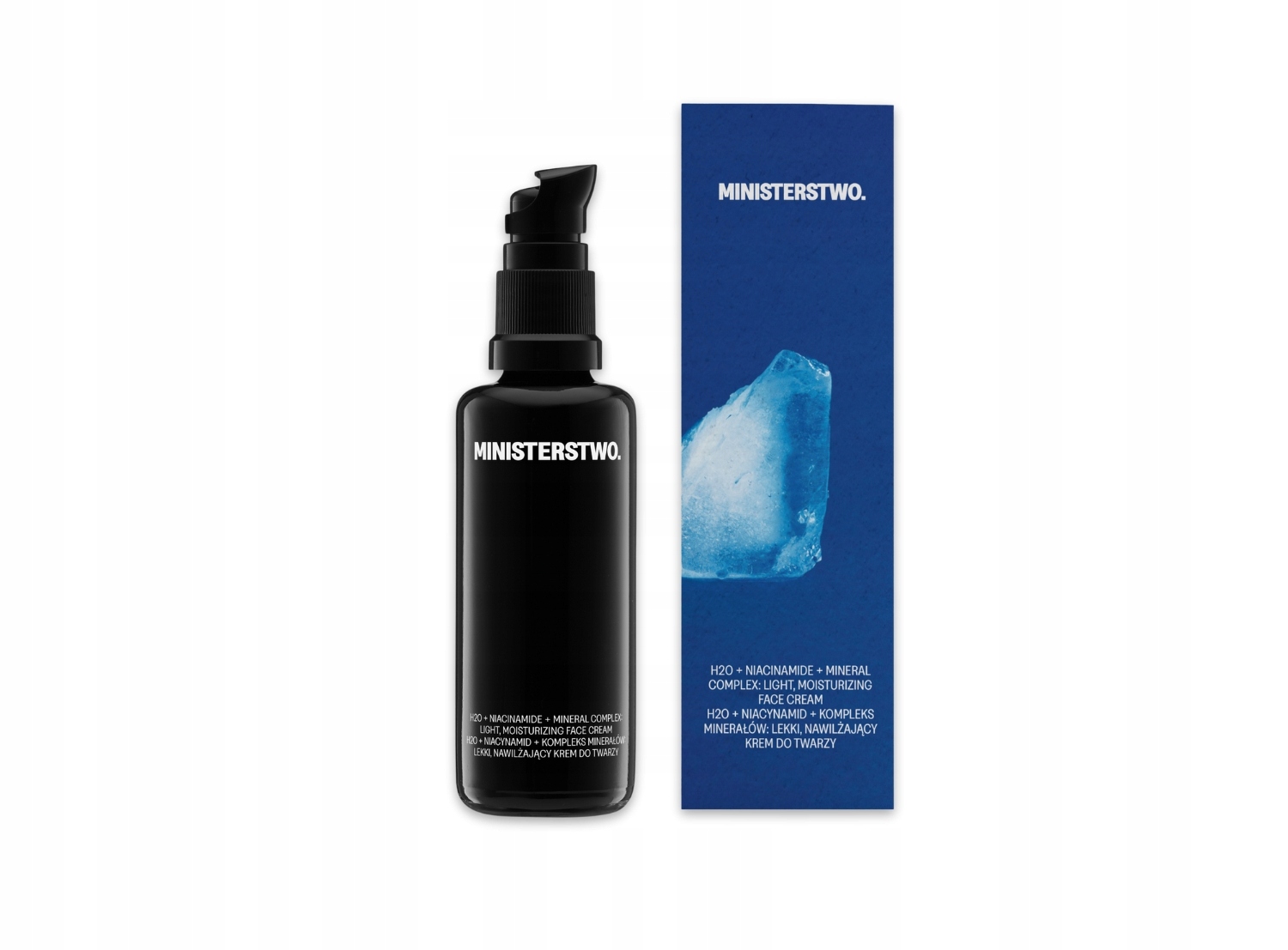 Ministerstwo Dobrego Mydła, Hydromineralny H2O krem do twarzy, 50 ml