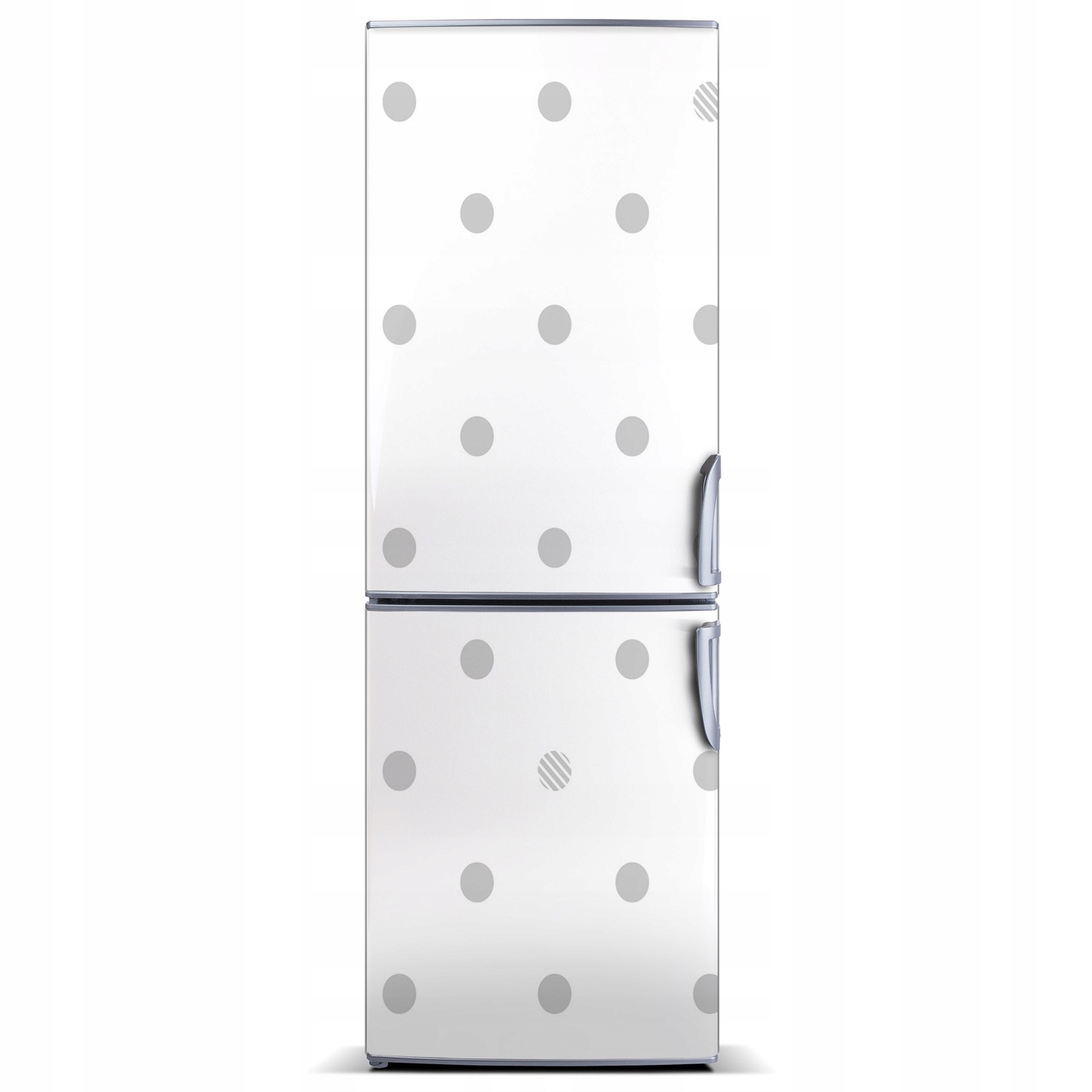 

Magnes Tapeta na lodówkę Kropki i serca 60x180