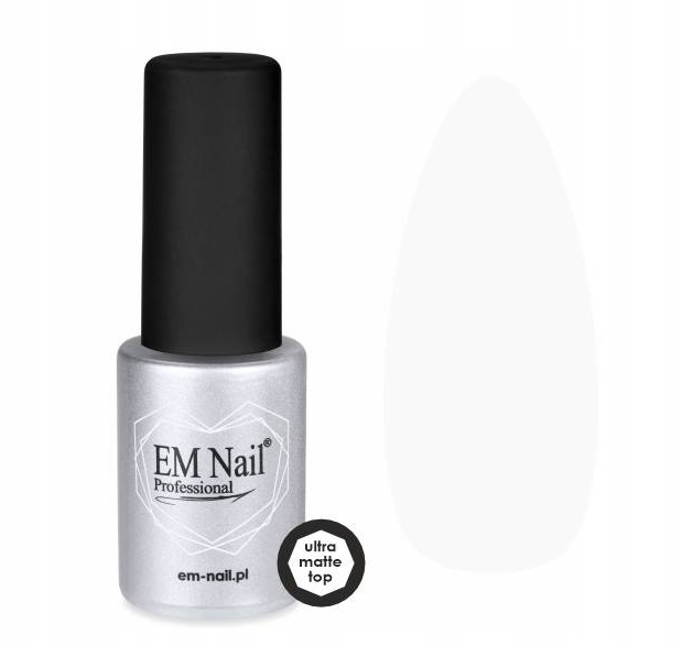 Top Coat EM Nail Ultra Matte 6ml