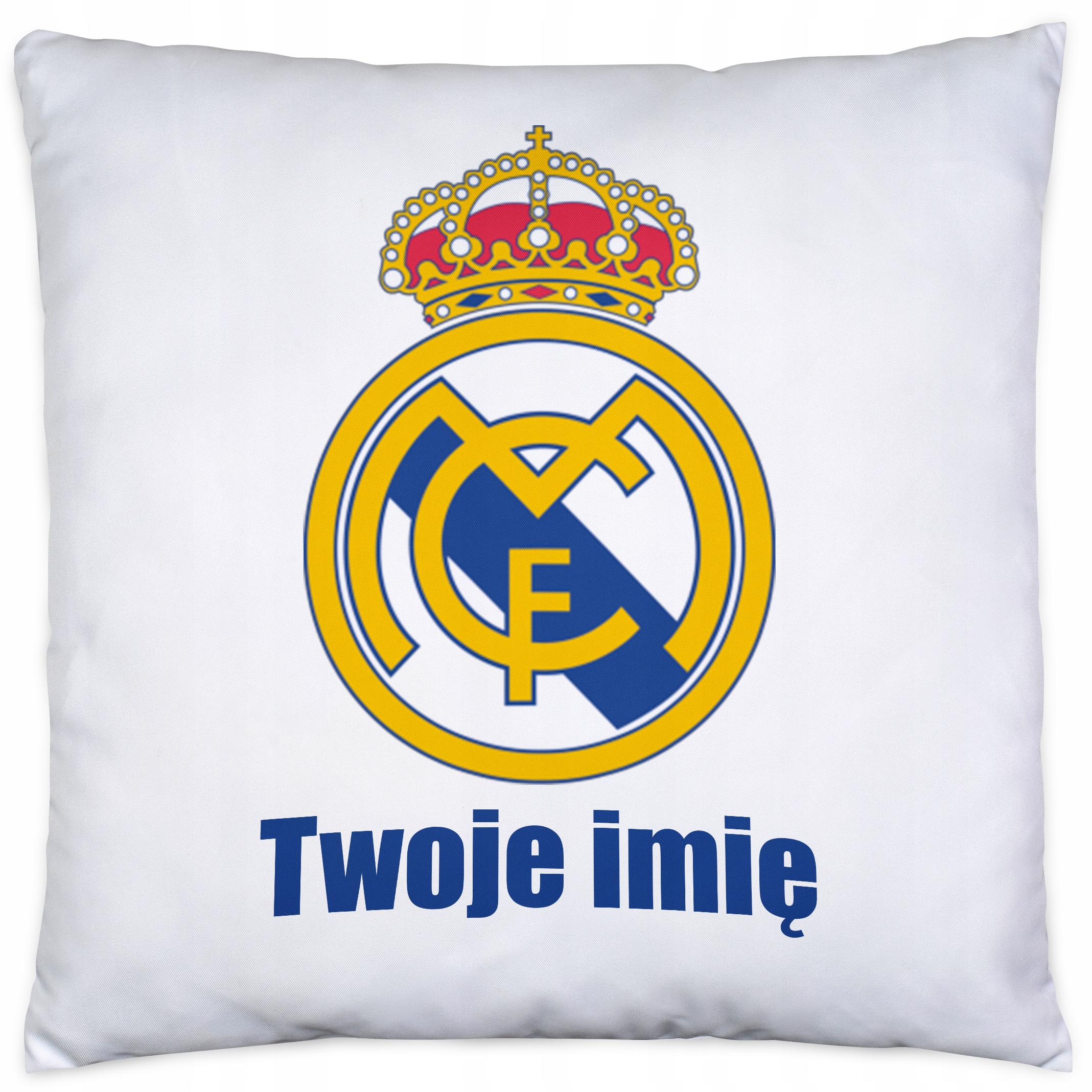 

Real Madrit Poduszka Z Imieniem Własnym Nadrukiem
