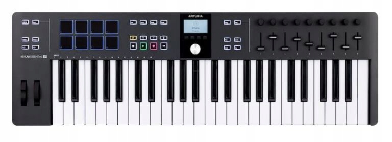 ARTURIA KeyLAB Essential 49 3 Black KLAWIATURA STERUJĄCA 49 KLAWISZY CZARNA