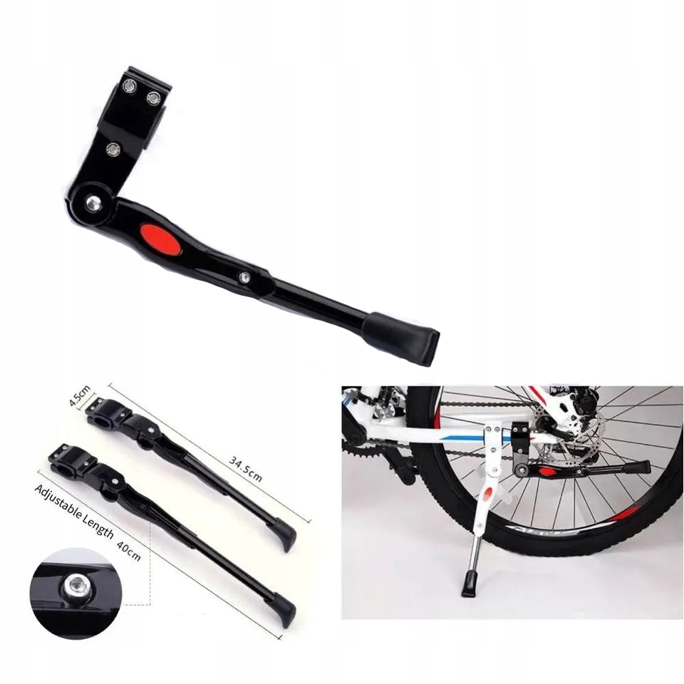 STOPKA PODPÓRKA REGULOWANA NÓŻKA BOCZNA NA ROWER Kod producenta DSJ TYLNA STOPKA