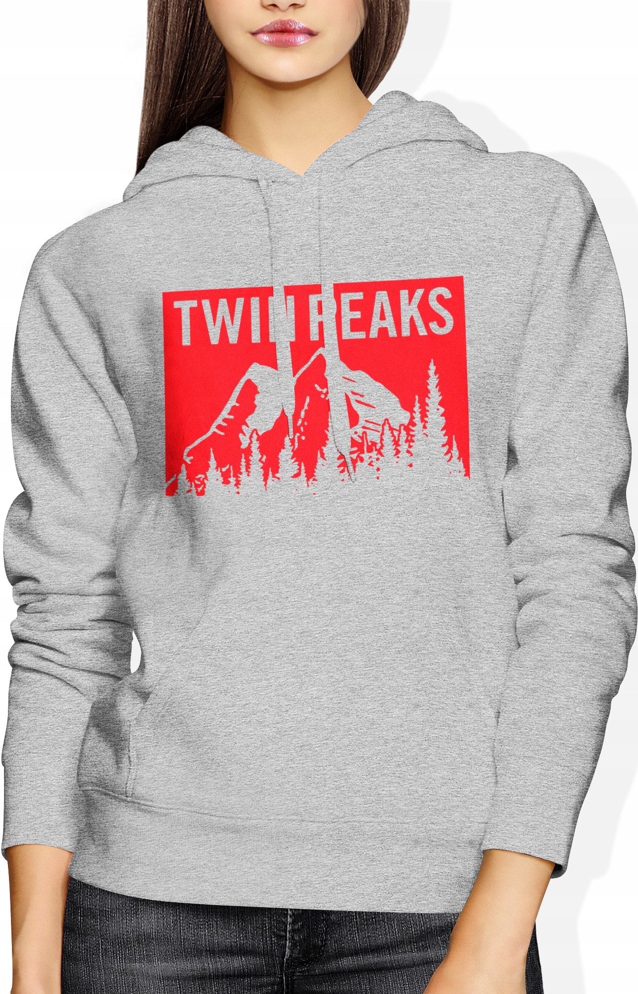 

Twin Peaks Bluza Damska Z Kapturem Miasteczko R. M
