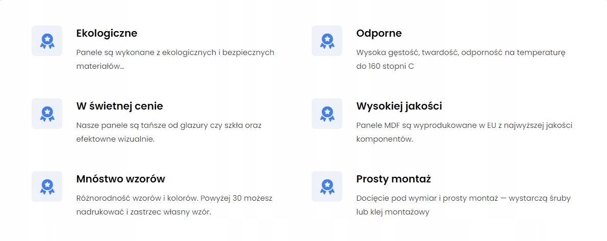 PANEL DEKORACYJNY DO KUCHNI SP 120 Długość (cm) 280