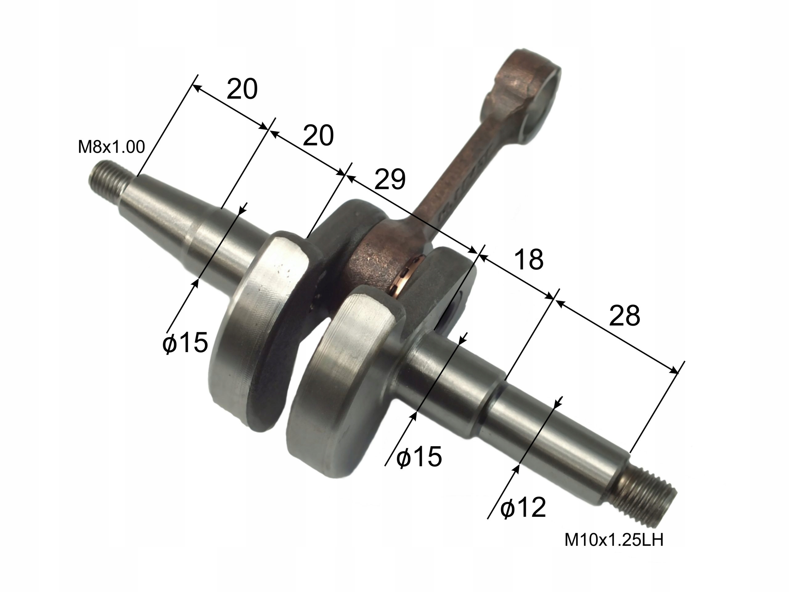 

Wał Korbowy Nac SPS01-45 Pilarki Chiny 45 52 58CC