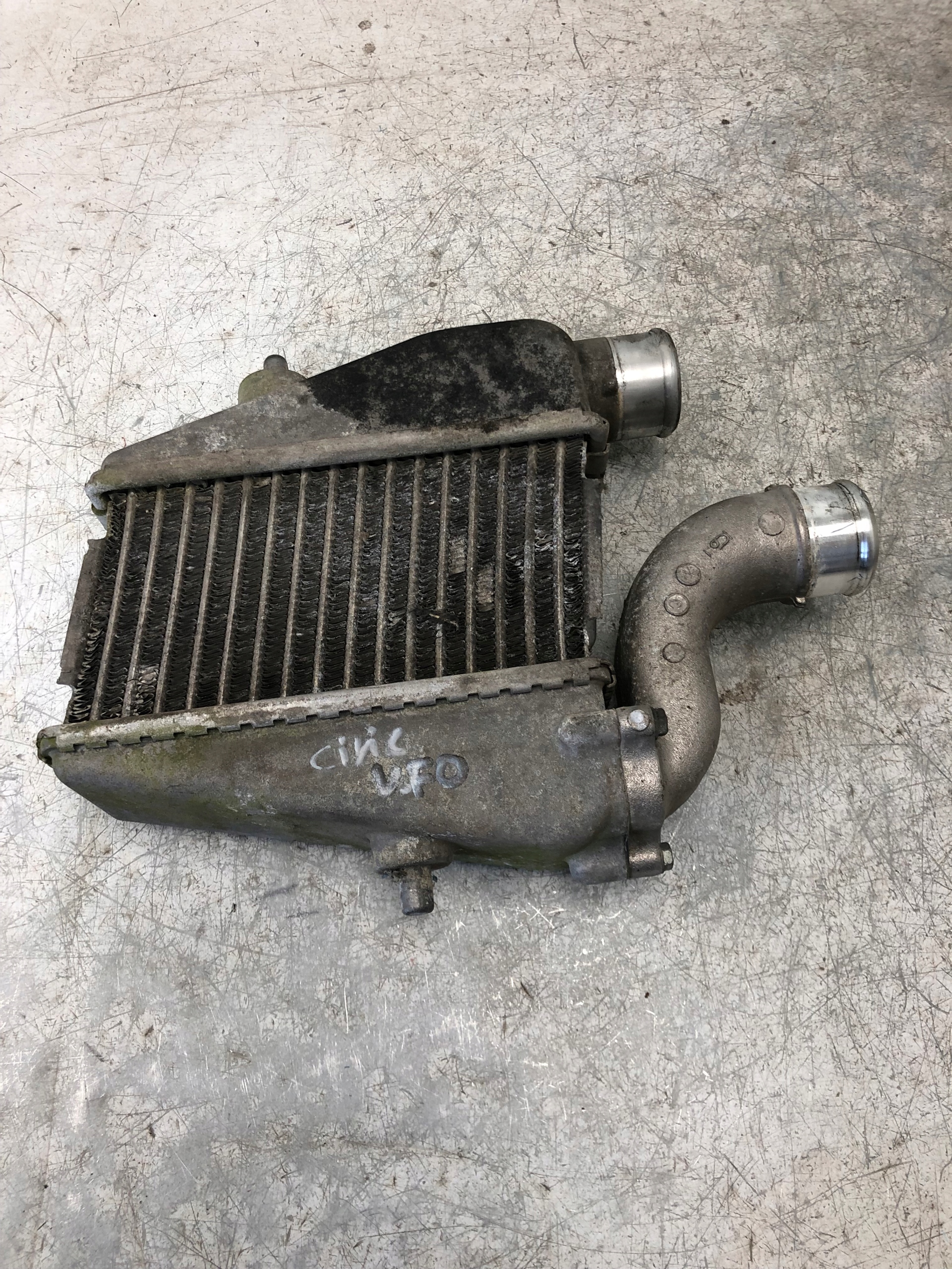 radiator intercooler HONDA CIVIC VIII 127100-2450