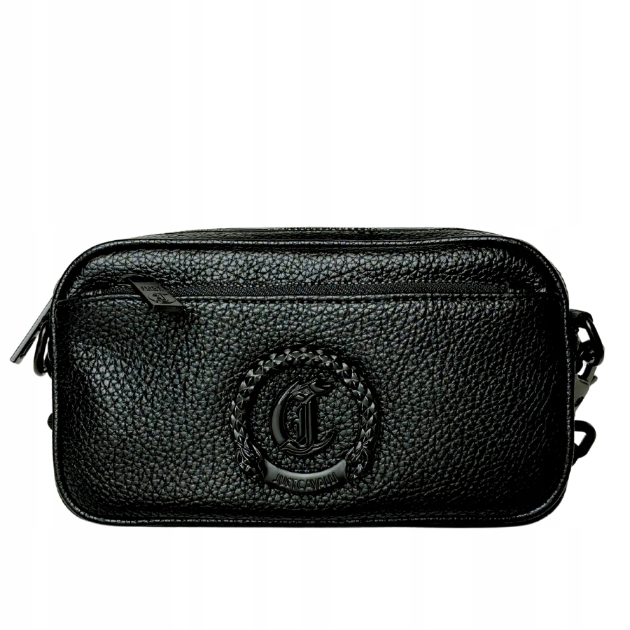Just Cavalli Černá taška Jc Logo Metal Circle Style 2