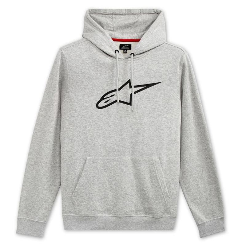 Motocyklová Mikina S Kapucňou Alpinestars Ageless V2 Gray/black XL