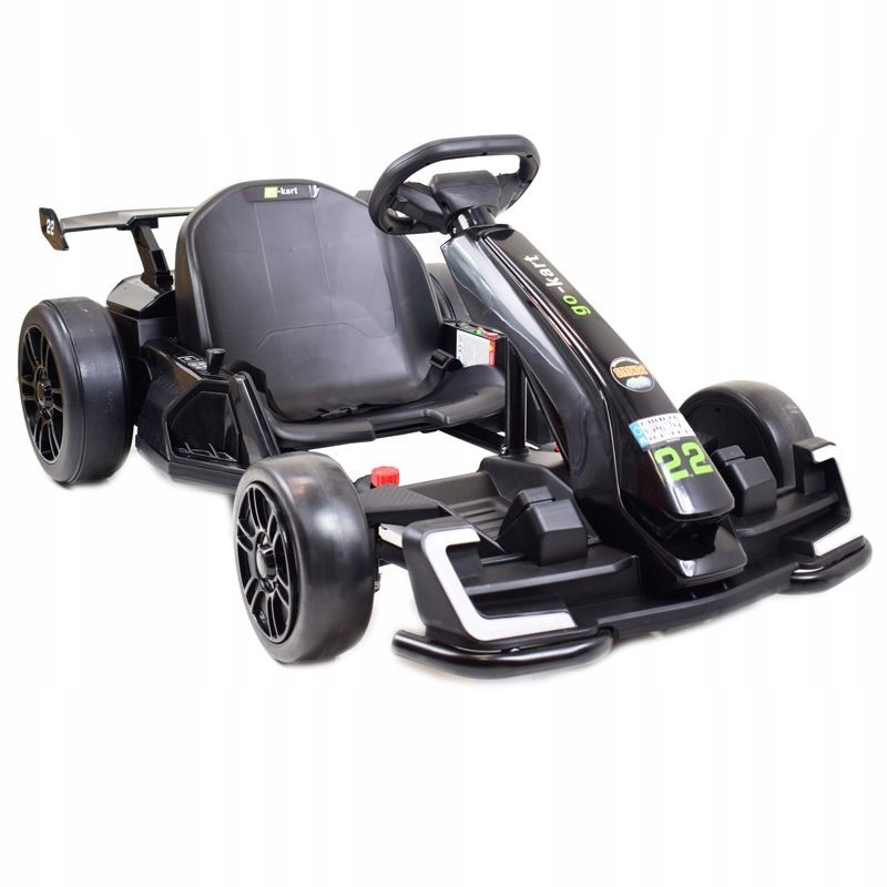 SZYBKI DRIFTUJĄCY GOKART NA AKUMULATOR 24 V DZIEŃ DZIECKA , REGULOWANA RAMA Długość pojazdu 123 cm