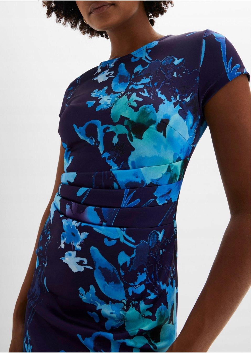 40 SUKIENKA W KWIATY riq Marka Bonprix