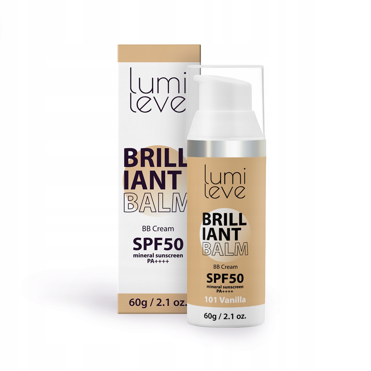 Lumileve Brilliant Balm Bb krém SPF50 101 Vanilka