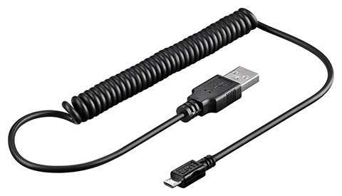 Przyłącze USB typ A wt - USB micro typ B wt (1.0M)