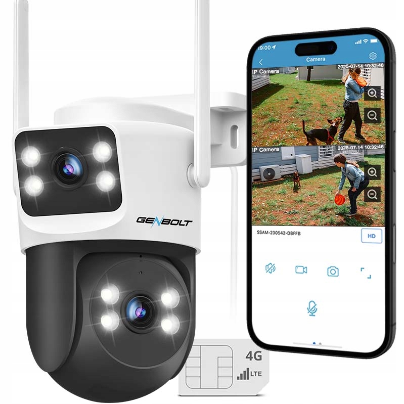 Kamera IP zewnętrzna GENBOLT GB201H-4G