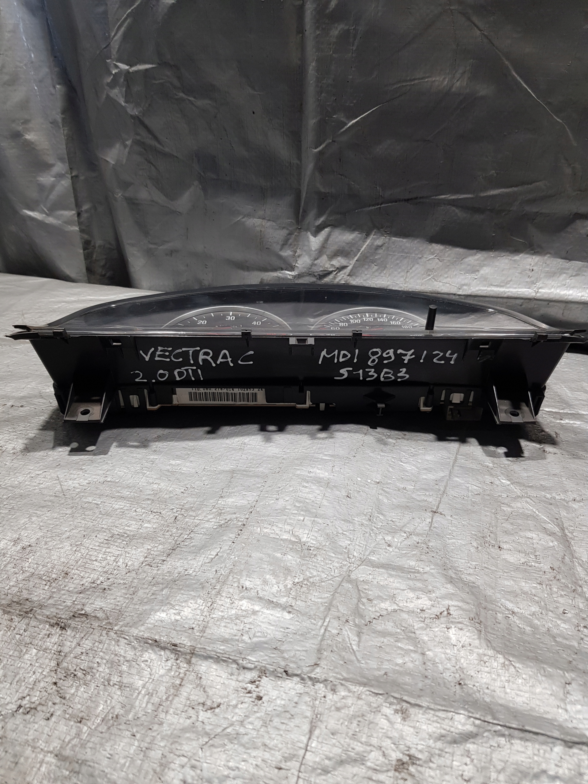 dials clock OPEL VECTRA C 2.0 DTI 13165966MP