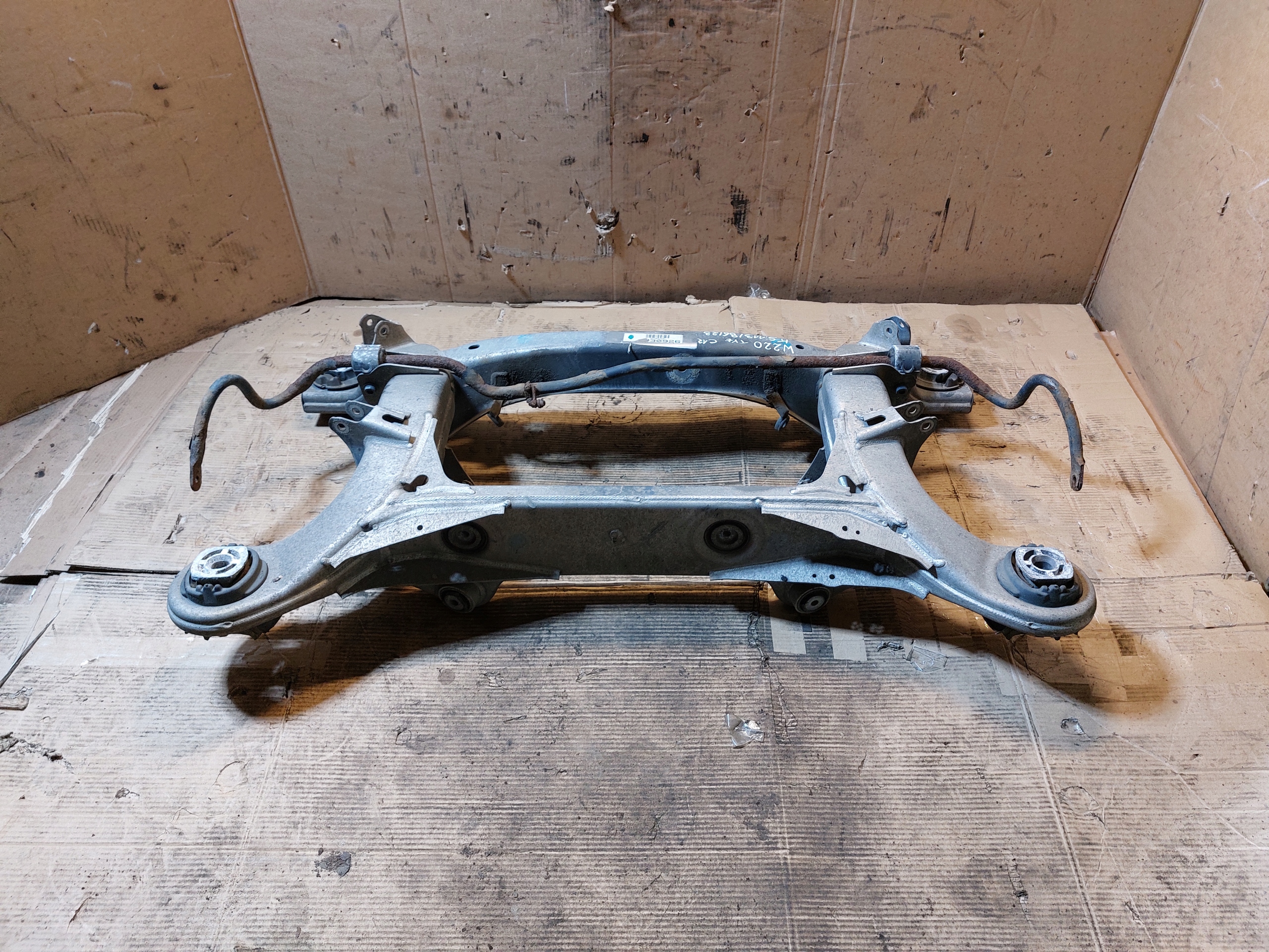 subframe axle beam rear part MERCEDES W220 5.0