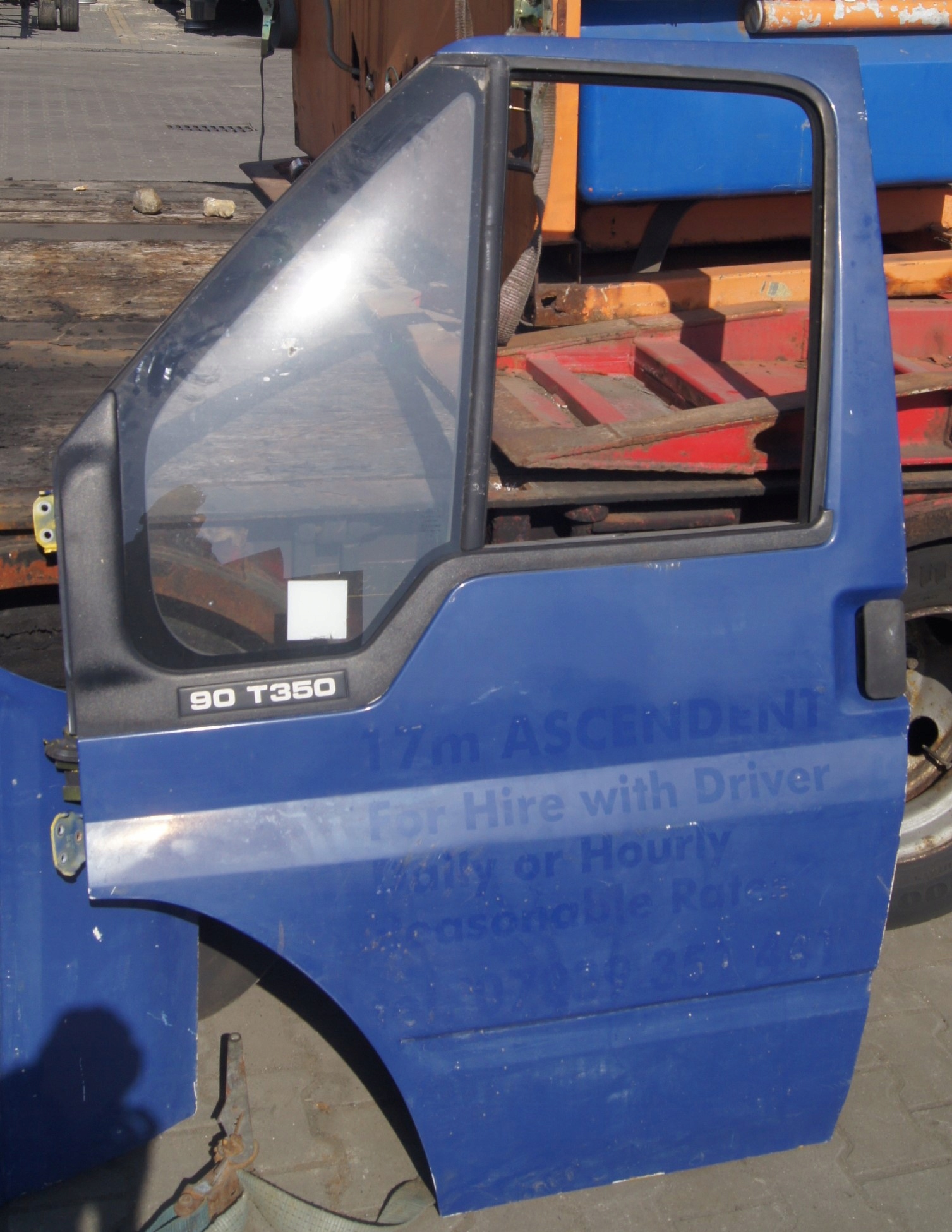 DRZWI PRAWE LEWE PRZEDNIE FORD TRANSIT