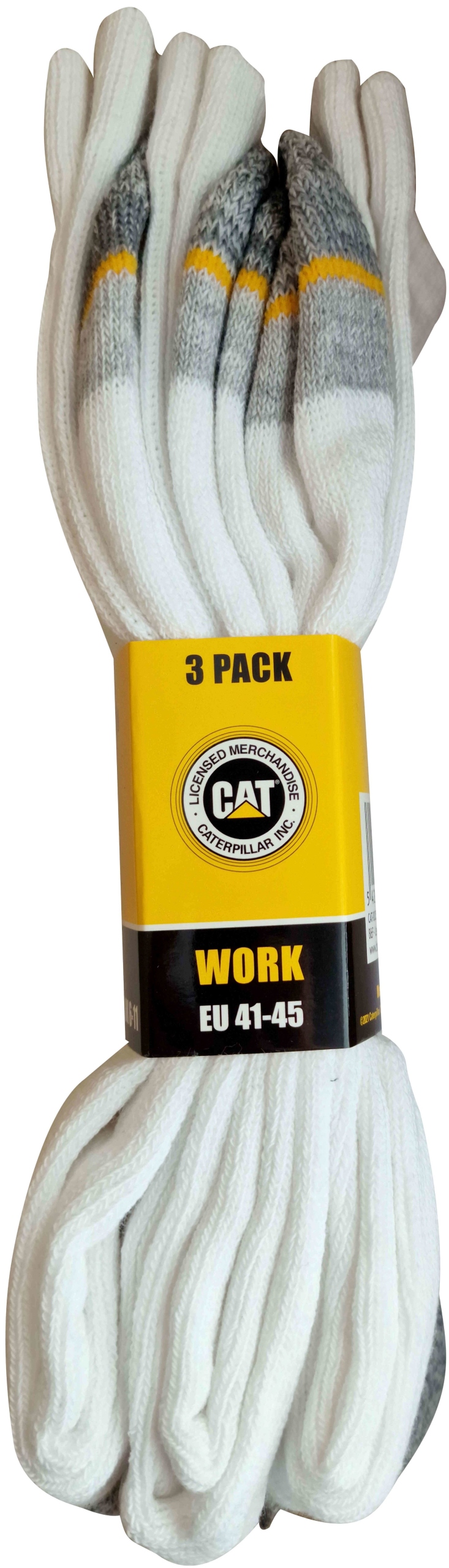 Skarpety robocze CAT Caterpillar REAL WORK SOCKS białe rozmiar 41-45 Model REAL WORK SOCKS