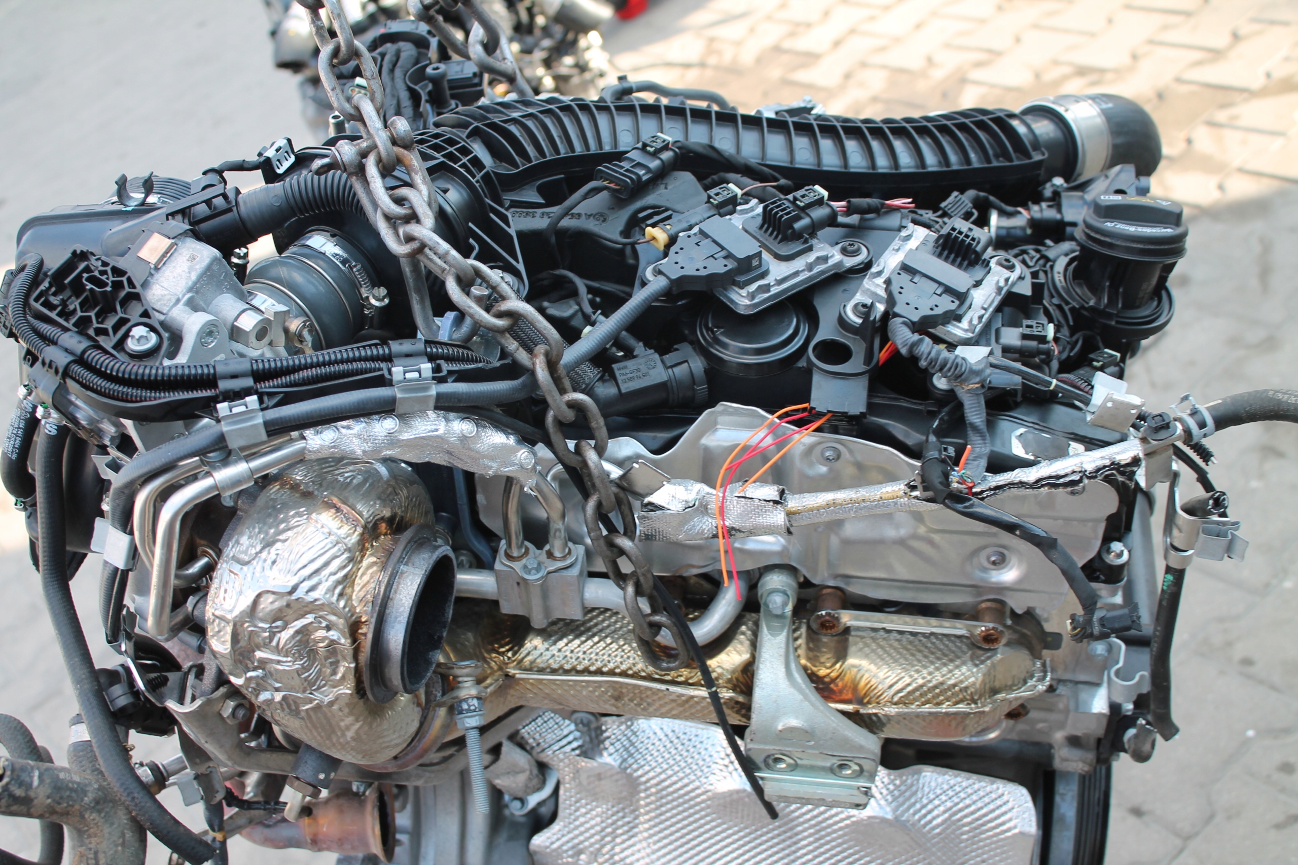 engine complete MERCEDES GLA GLB A B CLA 654920 POPRZECZNY 12TYS KM