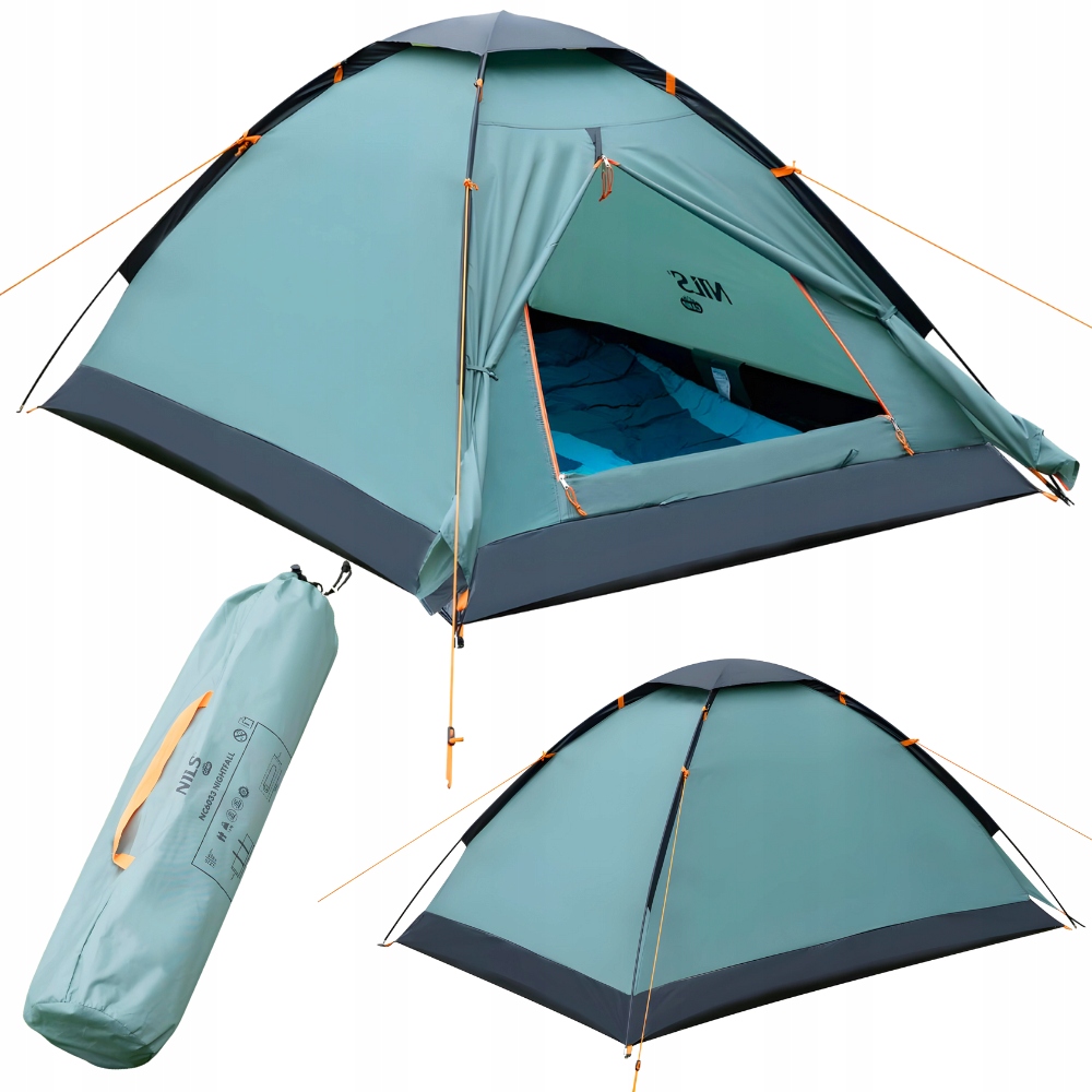 Stan turistický stan pro 2 osoby, voděodolný, Uv filtr Obal