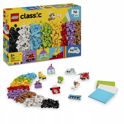 Lego – Classic – Kreativní Sada Pro Stavění A Hraní – 11044