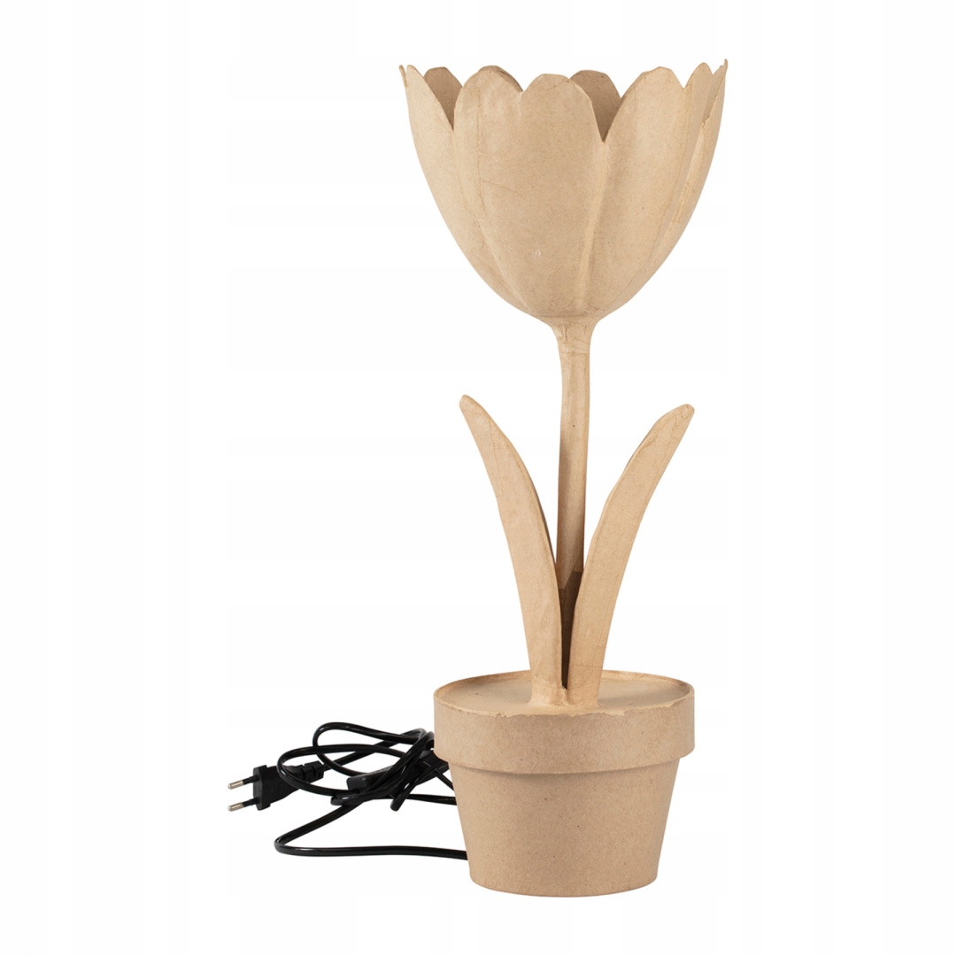 Lampa z papiera-mache Tulipán