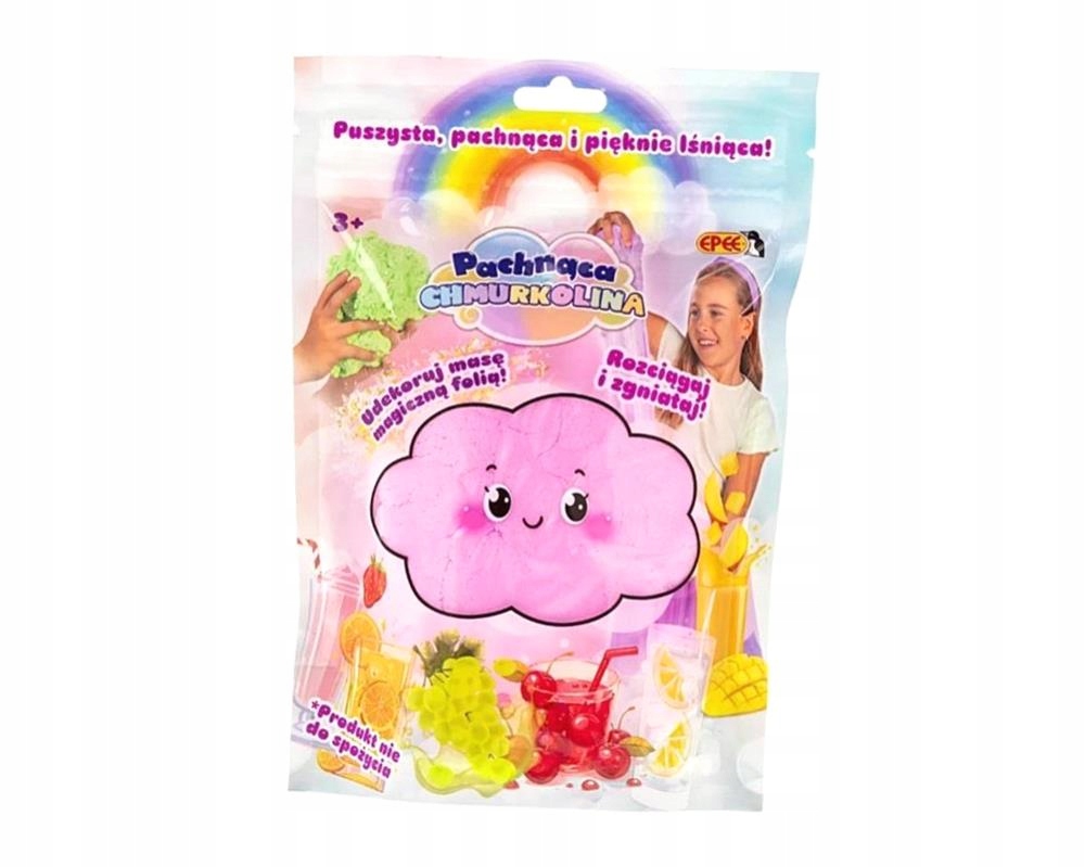 CHMURKOLINA PACHNĄCA Z MAGICZNĄ FOLIĄ RÓŻOWA