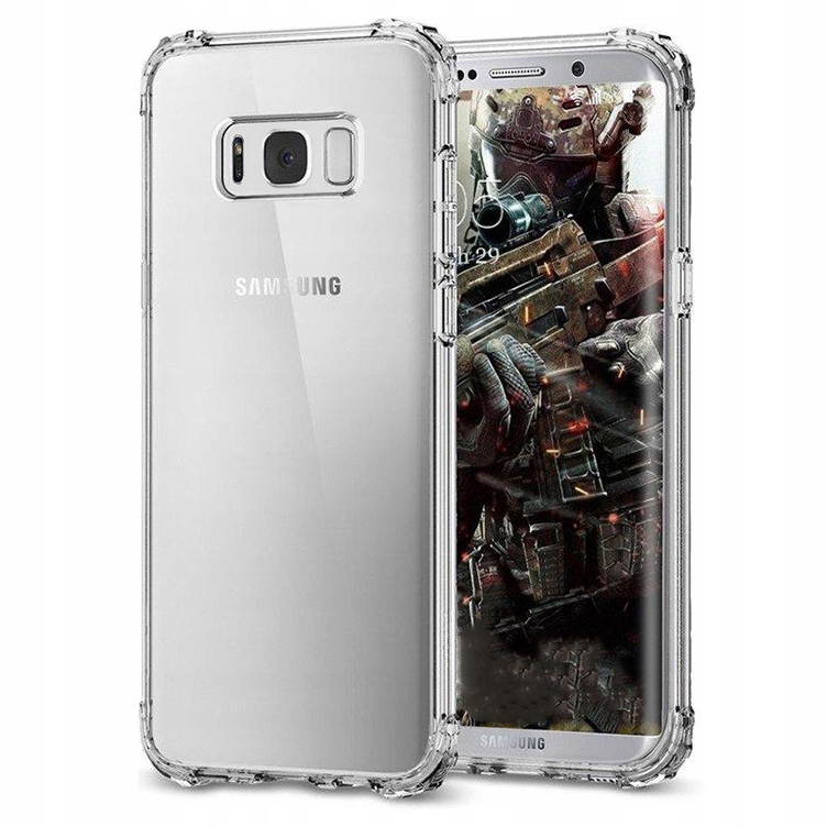 

Wzmacniane Silikonowe Etui Mocne Air Galaxy S8
