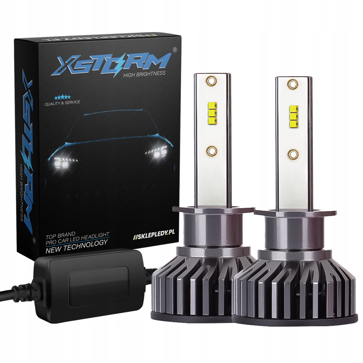 Mini Led Žárovky H1 Xstorm CPS1860 20000LM Ideální Odpojení