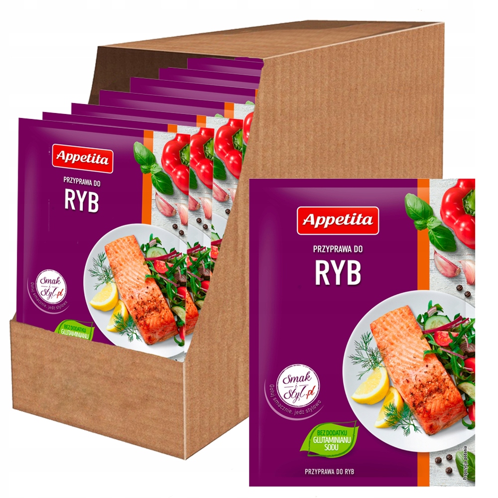 Levně Appetita Koření na ryby 20 g x 25 kusů