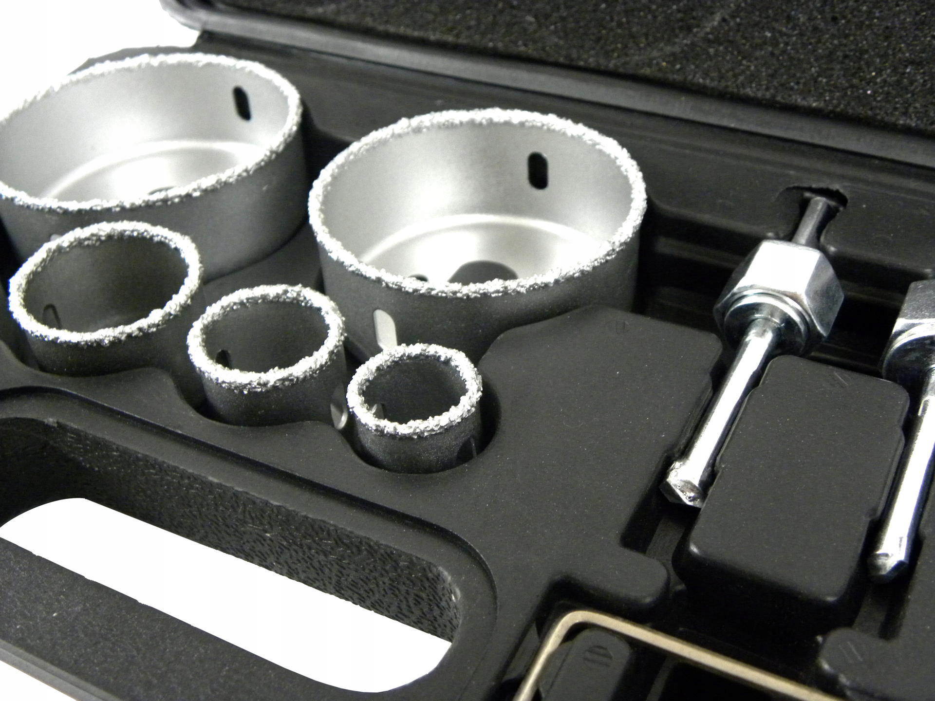 Zestaw otwornic wolframowych 22-73mm 9 elementów Marka Geko