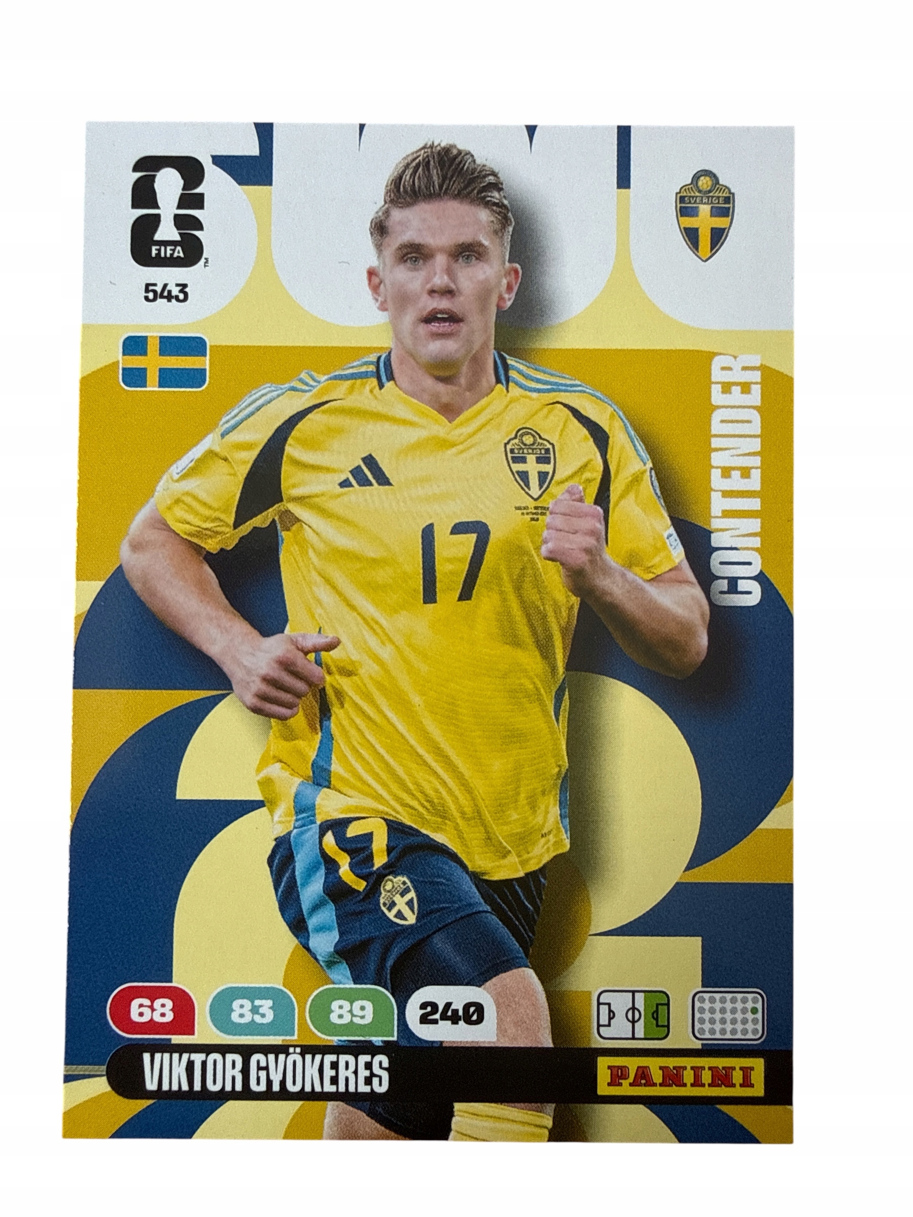 Fifa World Cup America 2026 Panini Contenders 543 Sweden Gyokeres