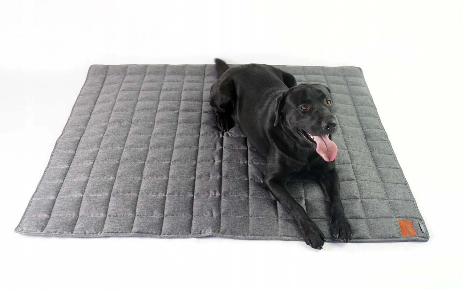 Pikovaná Podložka Pro Psa Poduška Pelíšek L 80x60 Šedá