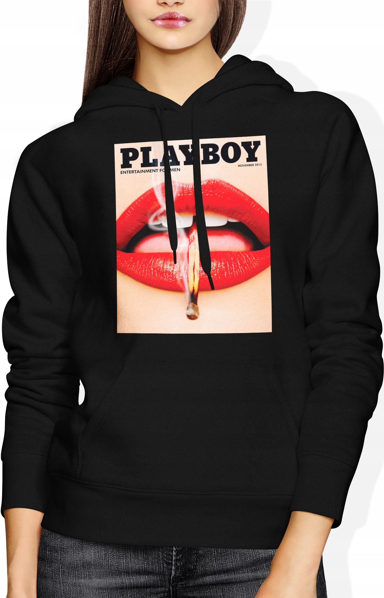 

Playboy Bluza Damska Z Kapturem Pornhub Rozmiar M