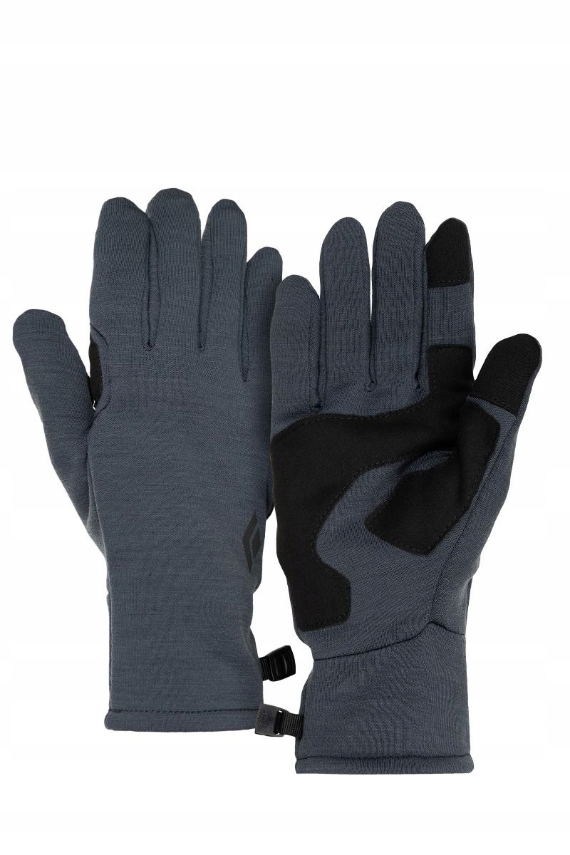 Black Diamond Rękawice trekkingowe Heavyweight Wool Liners szare xs