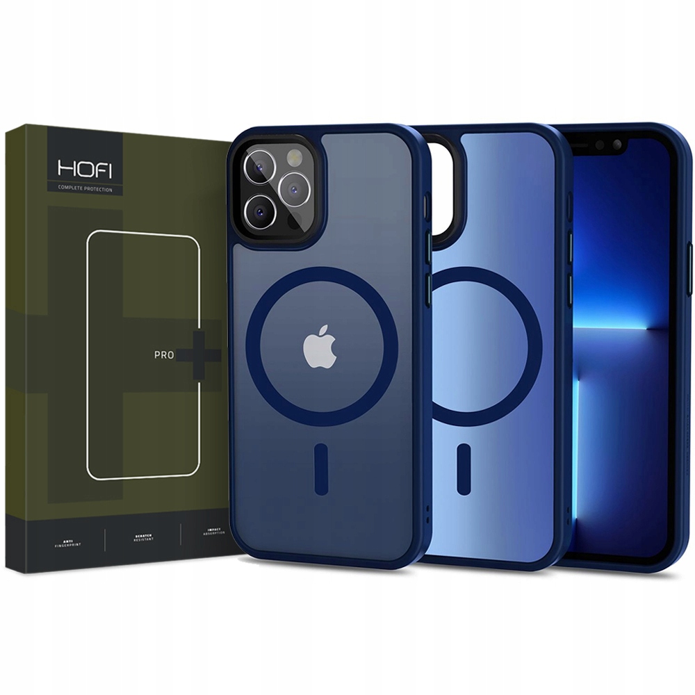 

Matowe Etui Case Magsafe Na Iphone 12 Pro +szkło