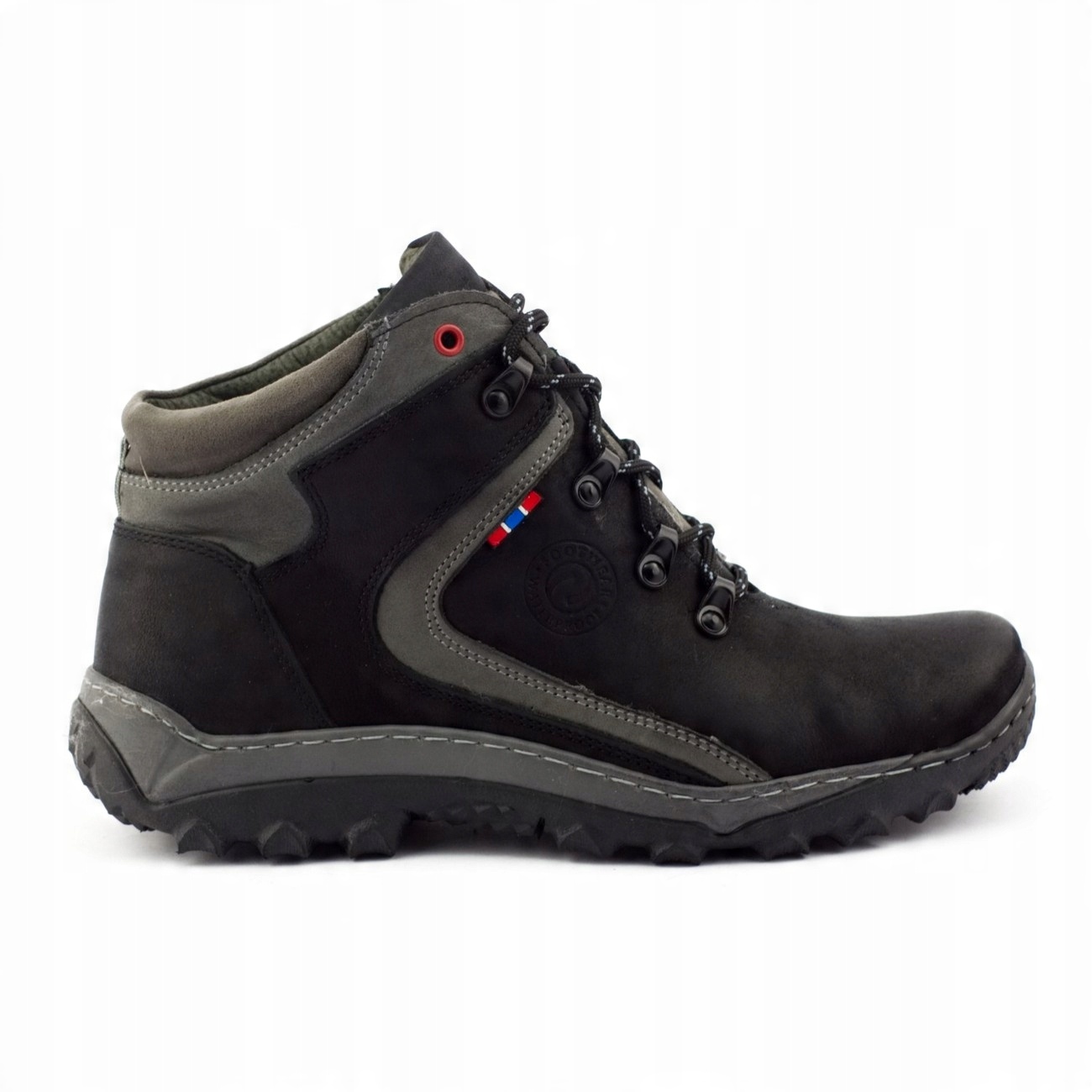 

Buty męskie zimowe skóra 129GT Czarny 41
