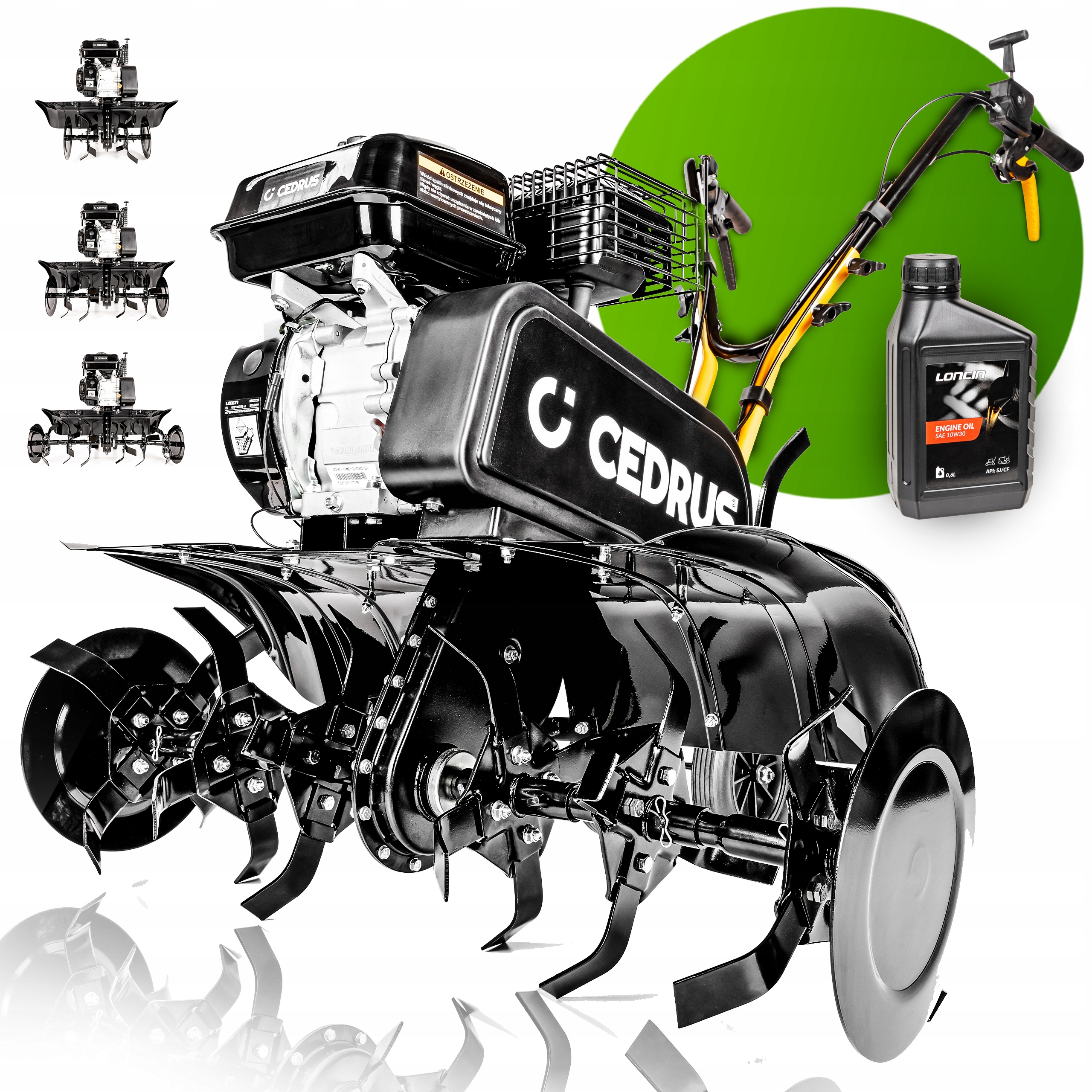 MOCNA 6KM GLEBOGRYZARKA CEDRUS GL01 CEDRUSGL01 DODATKOWY OLEJ LONCIN GRATIS