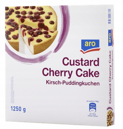 Levně aro Mražené třešňové těsto 1,25 kg