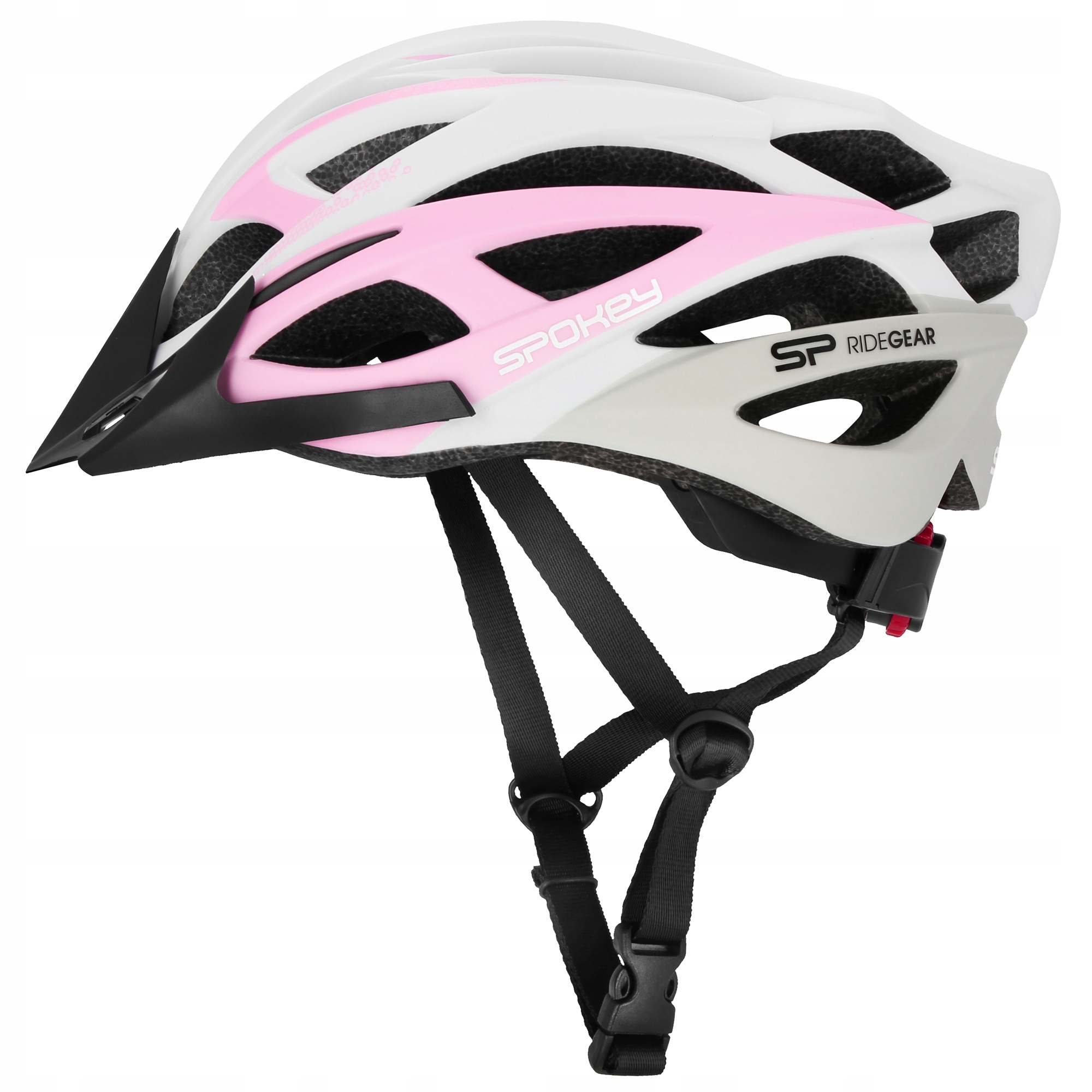 

Kask rowerowy Mtb lekki z daszkiem Spokey Femme