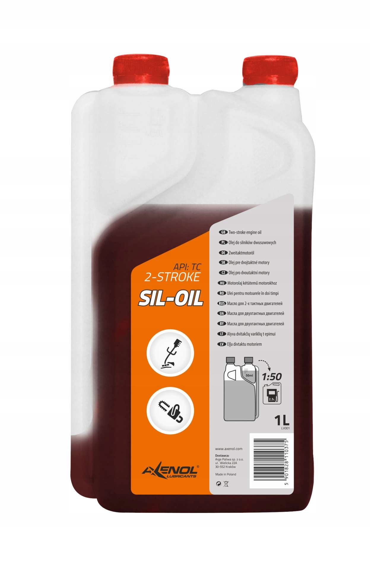 

Olej do mieszanki Axenol Sil-Oil KONSIL1 1l