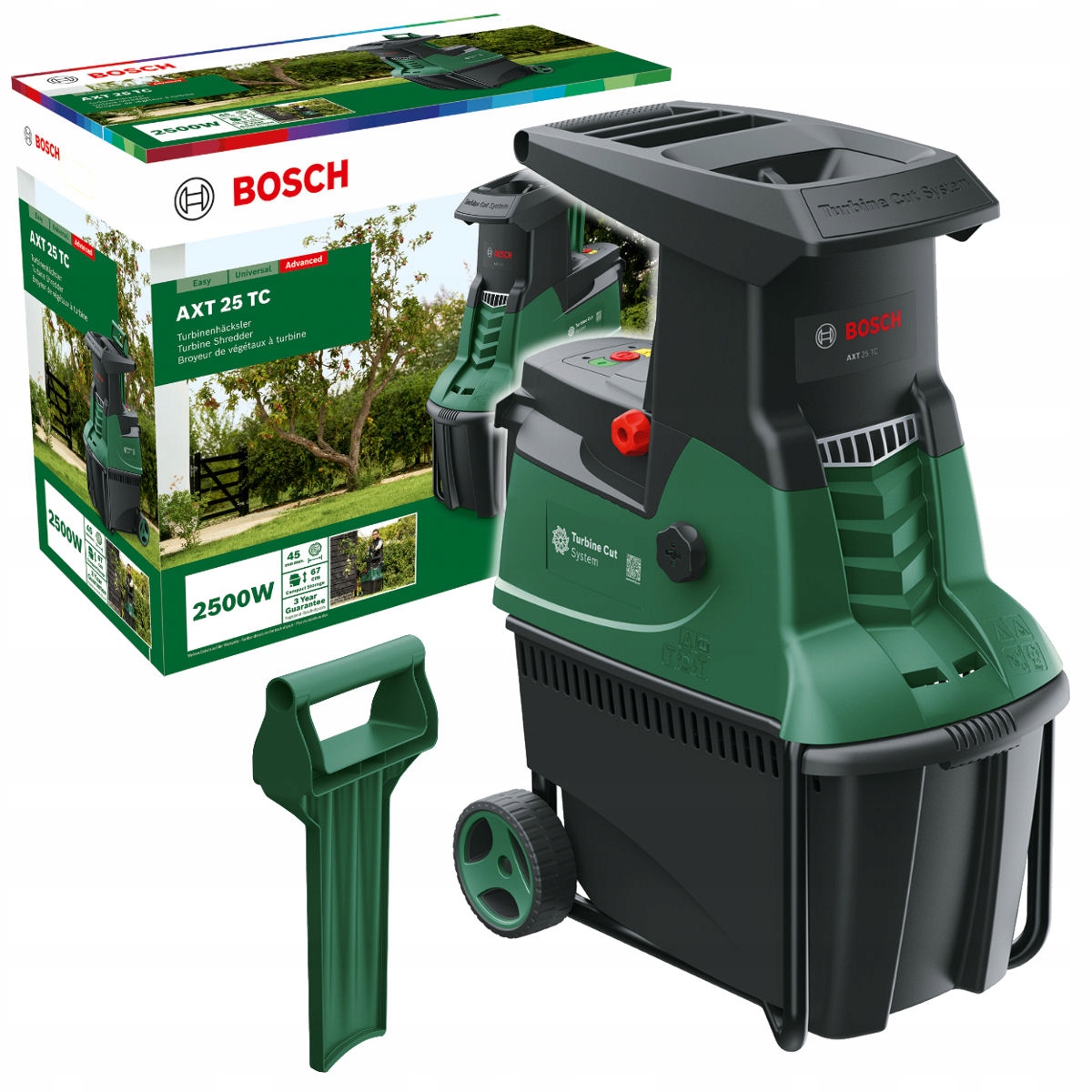 

Rozdrabniacz Do Gałęzi Bosch Axt 25 Tc 230kg/h
