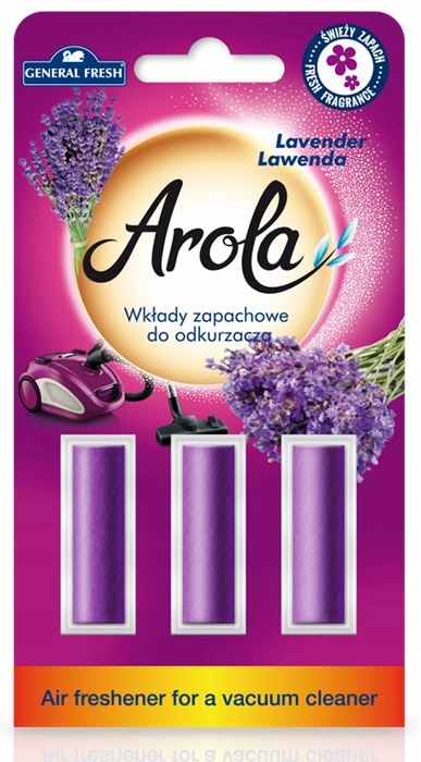 Arola Odświeżacz Do Odkurzacza Lawenda A3