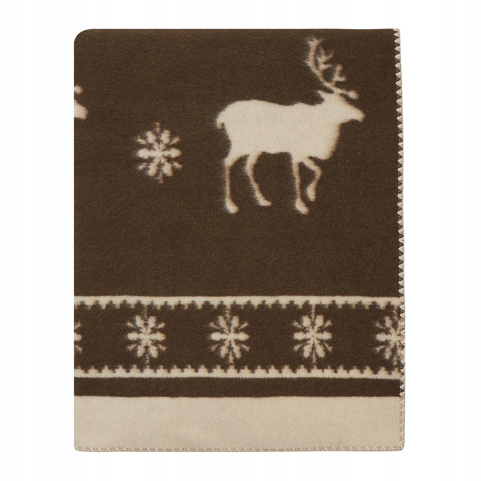 Vlněná Deka 100% Merino Australská 140x205 teplá hrubá