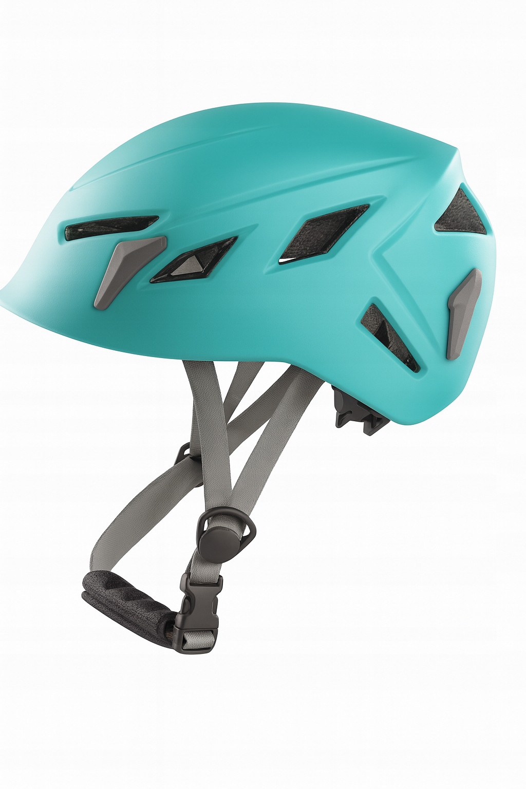 Himountain Kask do wspinaczki wspinaczkowy 55-60 cm turkusowy zielony 738