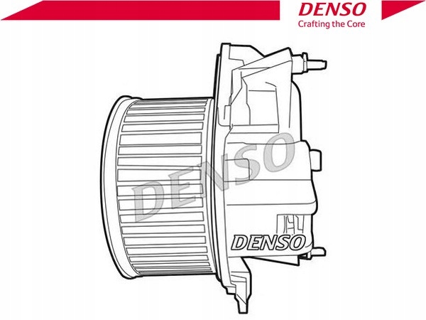 DENSO WENTYLATOR DMUCHAWA 77362495 MTC524AX Typ samochodu Samochody osobowe Samochody dostawcze