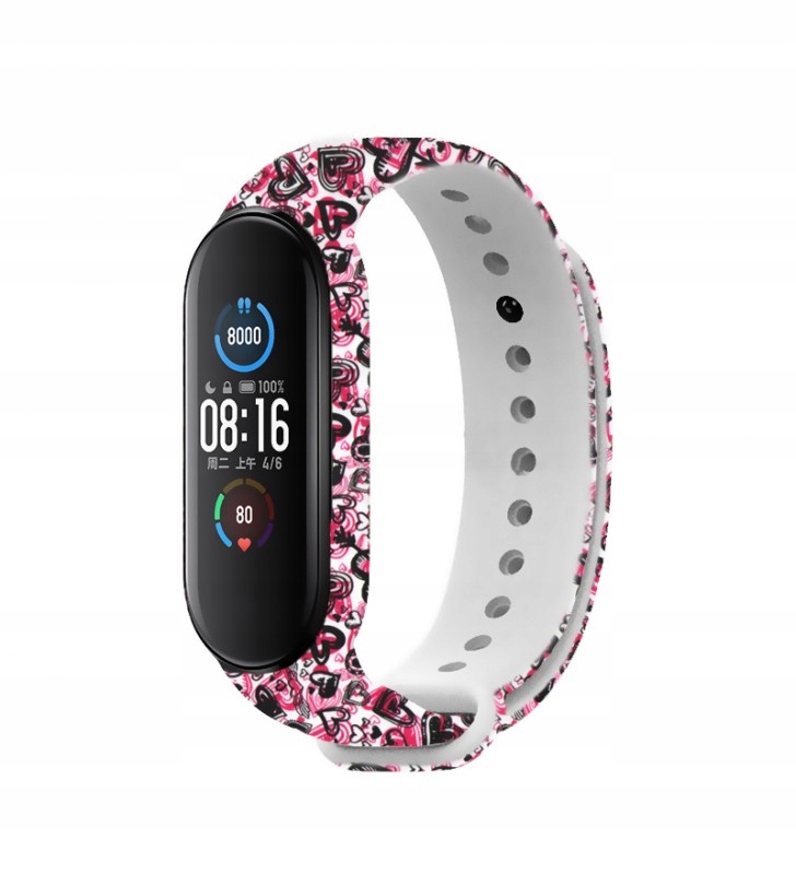 Pasek opaska Smart Band MI BAND M4 M5 M6 Mi3 Mi4 Szerokość paska 14 mm