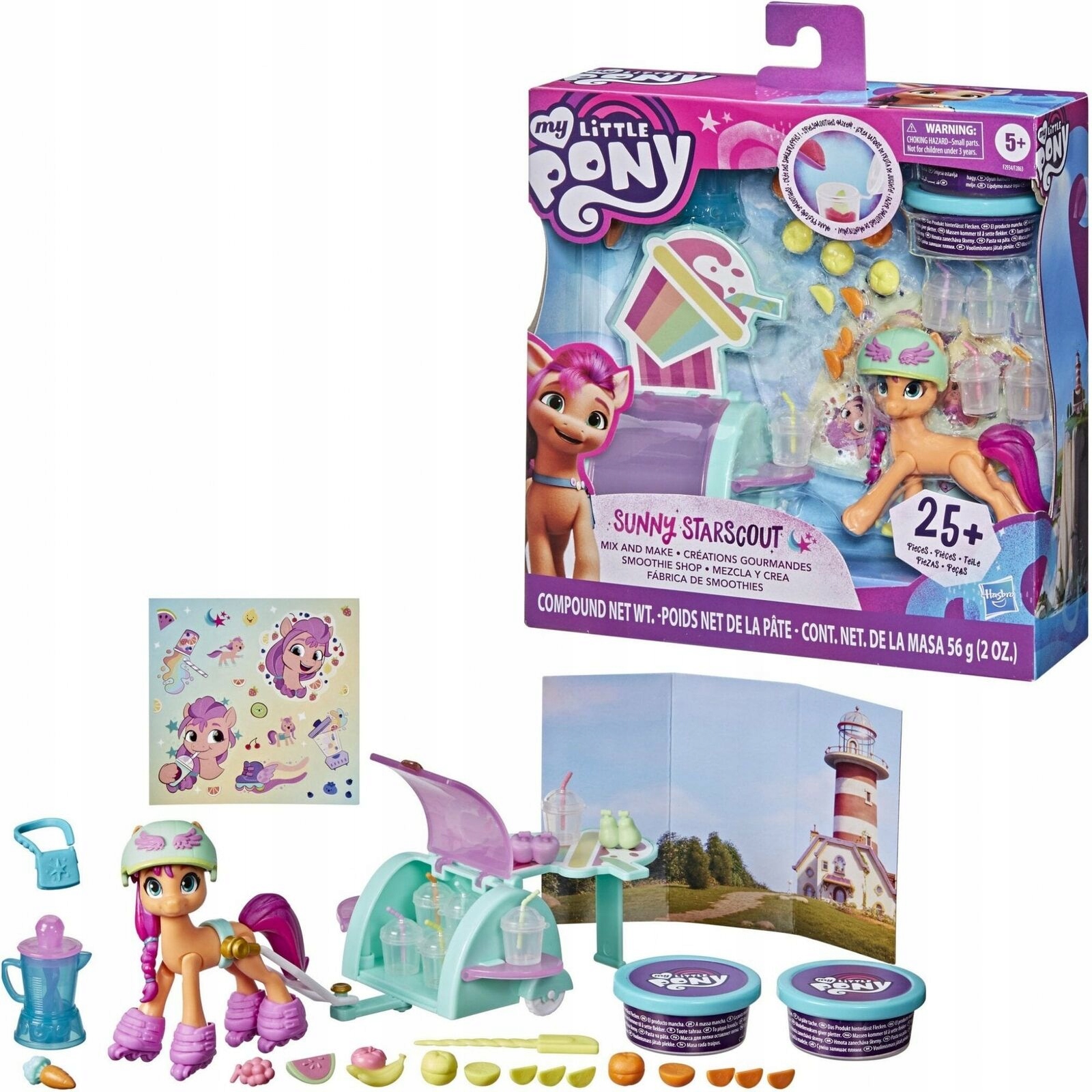 

My Little Pony Kucyk Sunny Zestaw Wózek Figurka
