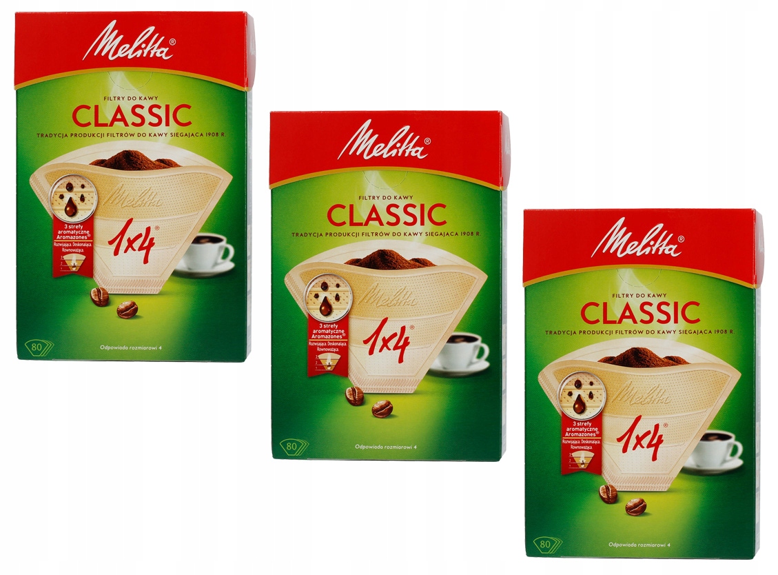 

Papierowe filtry do kawy Melitta Classic 240 szt