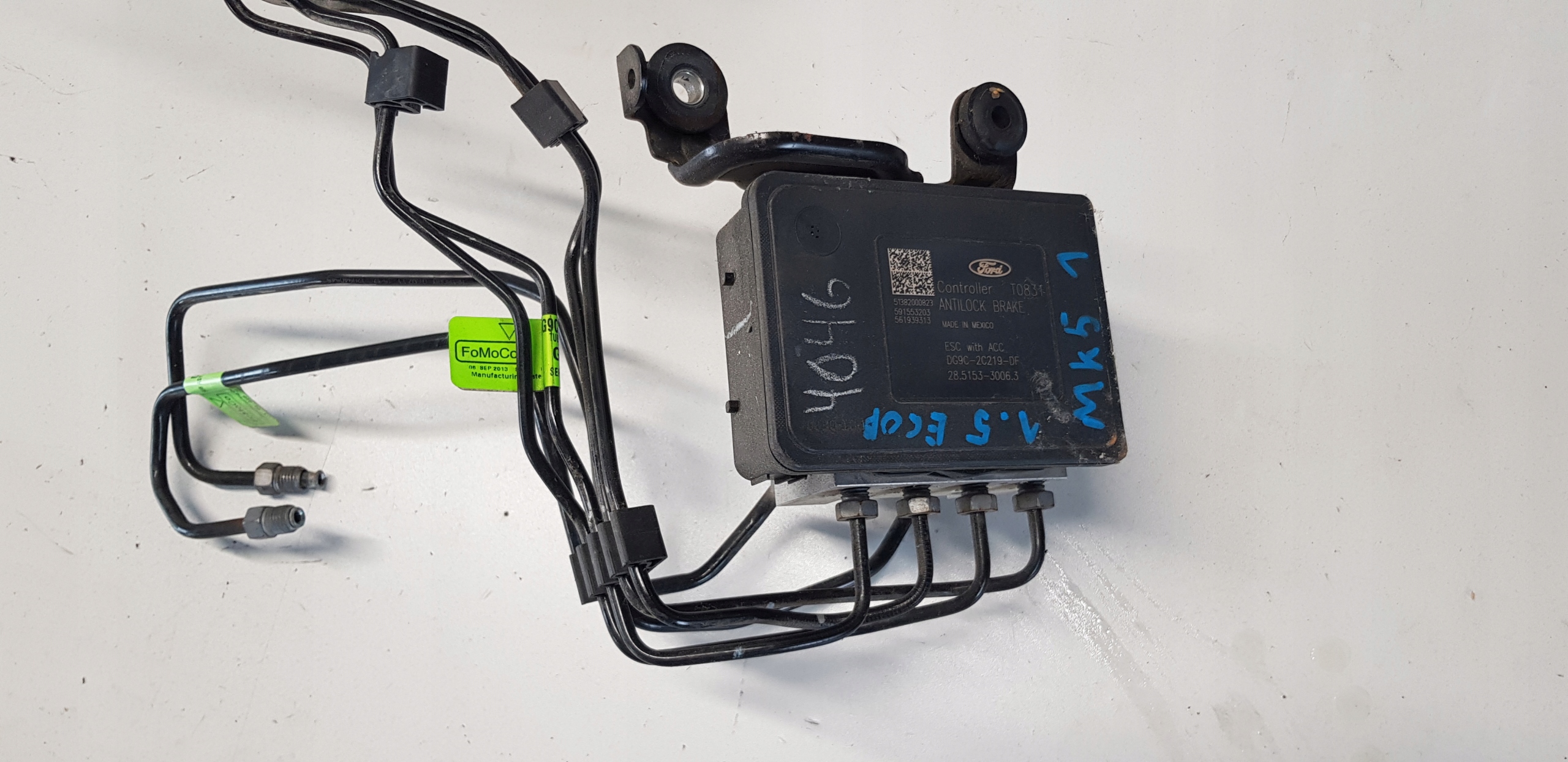FORD FUSION MK5 pump control unit ABS DG9C-2C405-DF