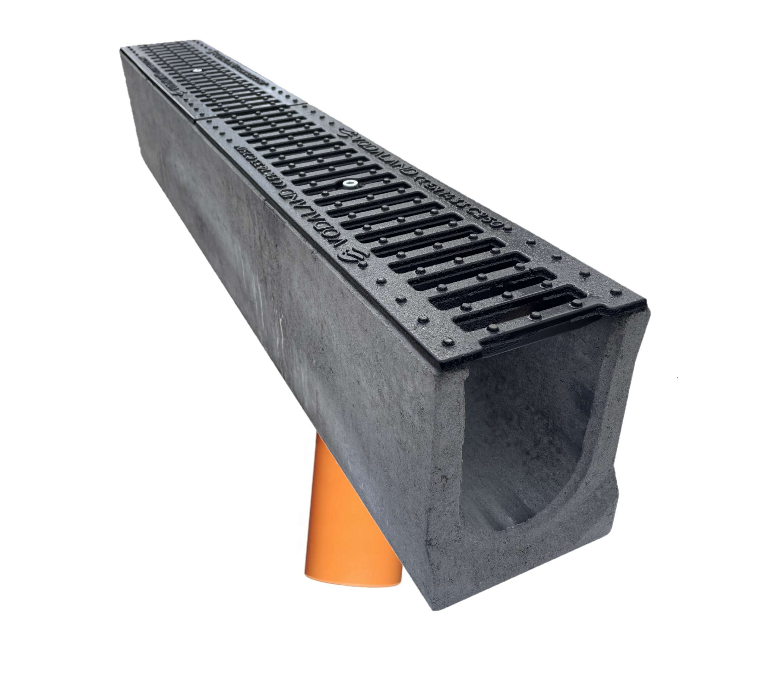 Lineární Odvodnění VL Betonové koryto litina C250 140x180 odtok